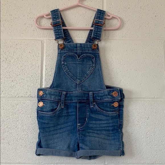 H&M Other - Heart Pocket Overall Shorts